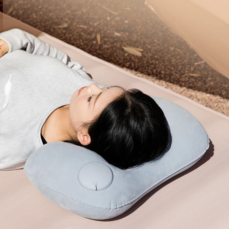 Outdoor Furniture Pillows - Ultralight Inflatable Camping Pillow Portable Travel