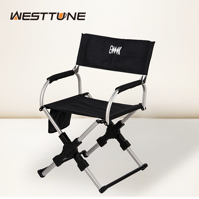 Outdoor Furniture Arhaus - Outdoor Foldable Director's Chair Camping Beach
