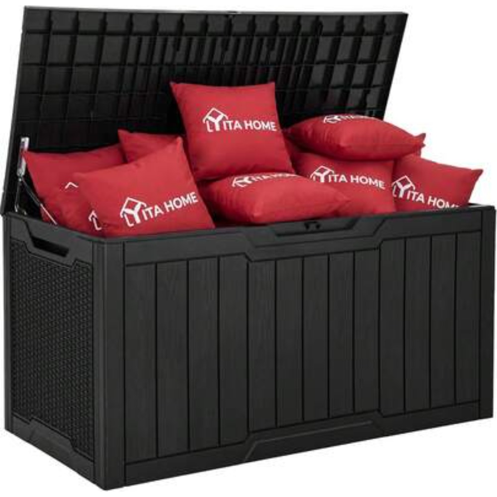 Outdoor Furniture With Storage - 100 Gallon Large Outdoor Deck Box
