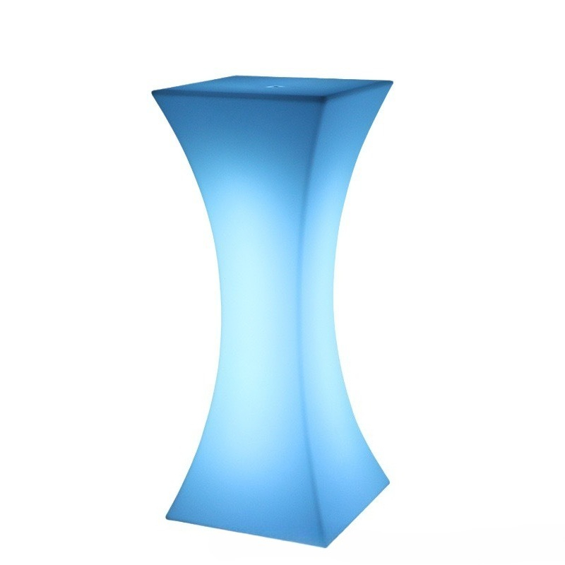 Outdoor Furniture Exhibition - LED outdoor creative luminous tables and