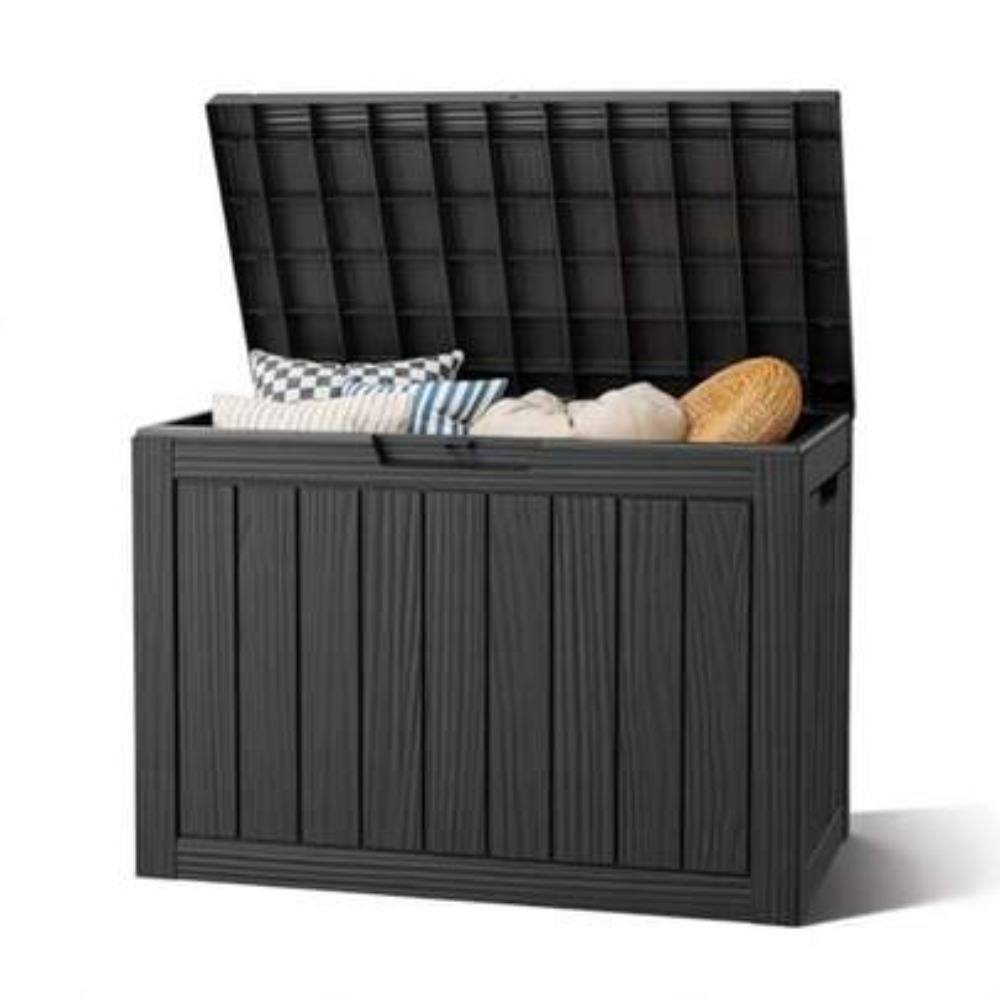 Outdoor Furniture For Pool - 50 Gallon Outdoor Storage Box Waterproof