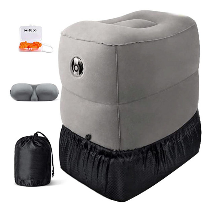 Outdoor Furniture Pillows - Inflatable Foot Rest For Air Travel
