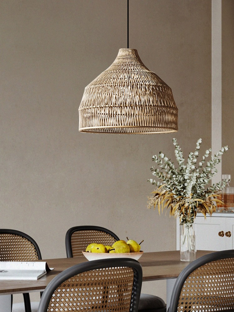 Simple Creative Rattan Pendant - Outdoor Furniture Rh review and price