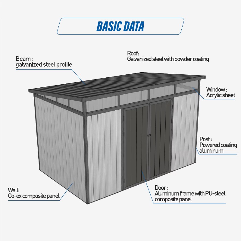 D2833 3M*3M High Performance M - Outdoor Furniture With Storage review and price