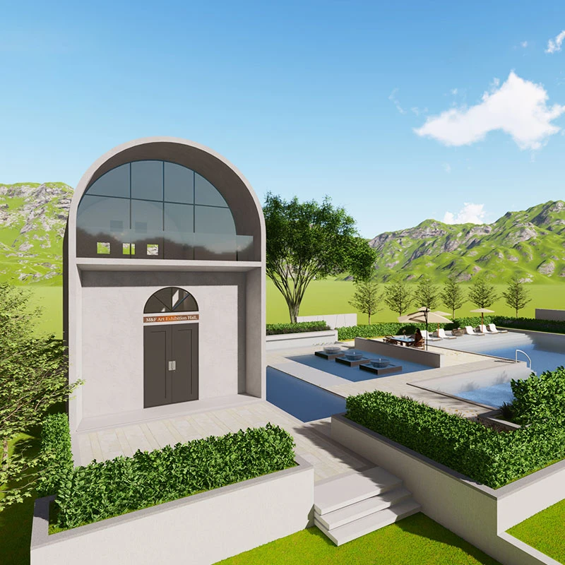 Double Layer Cultural Exhibiti - Outdoor Furniture Exhibition review and price