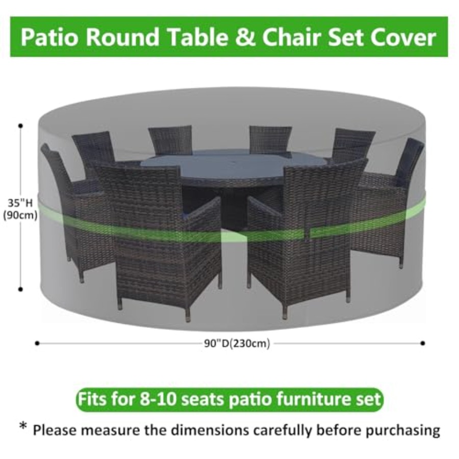 Round Patio Furniture Covers,  - Outdoor Furniture Covers Waterproof review and price