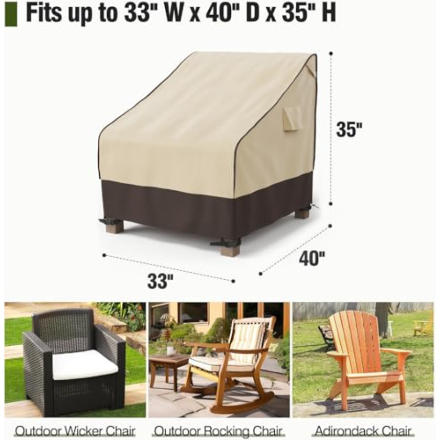 Patio Chair Cover Waterproof,  - Outdoor Furniture Covers Waterproof review and price