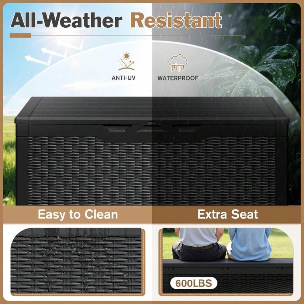 Large Lockable Outdoor Storage - Outdoor Furniture With Storage review and price