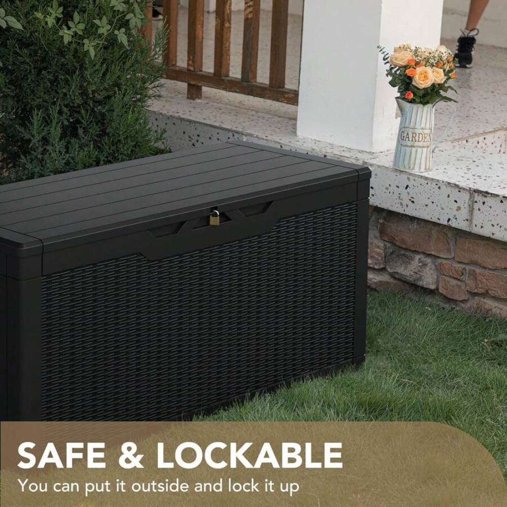 Large Lockable Outdoor Storage - Outdoor Furniture With Storage review and price