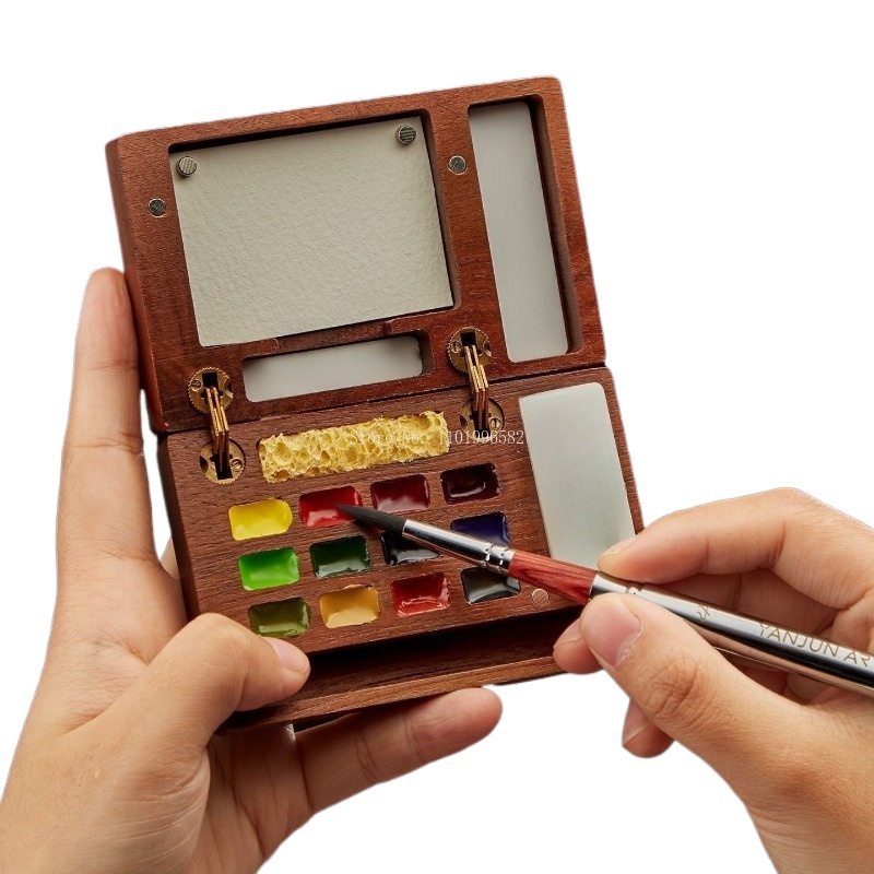 Travel Painting Box Solid Wood - Outdoor Furniture Paint review and price