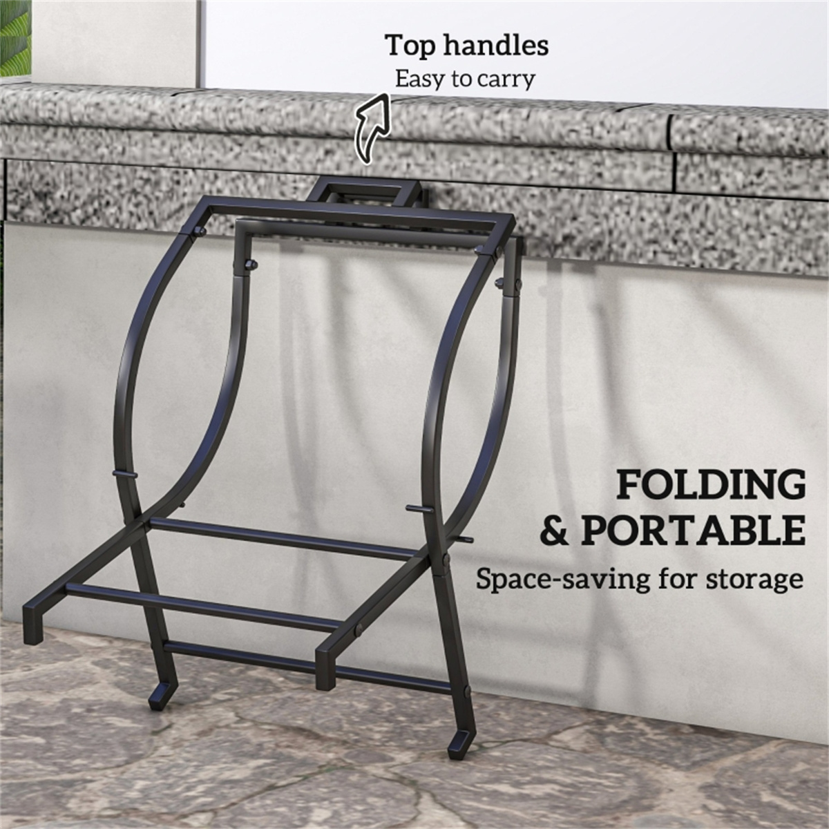 Outdoor Furniture Firewood Rac - Outdoor Furniture With Storage review and price