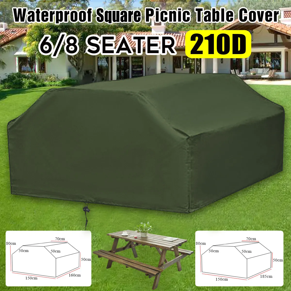 210D For 6/8 Seater Picnic Tab - Outdoor Furniture Paint review and price
