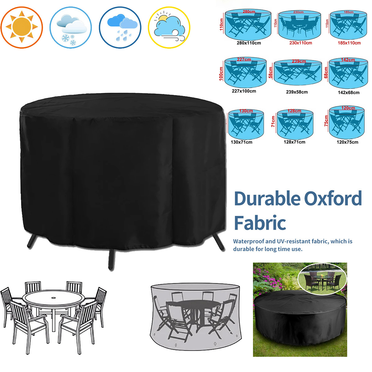 Round Cover Round Outdoor Gard - Outdoor Furniture Paint review and price