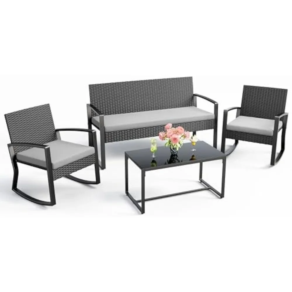 4 Piece Outdoor Patio Furnitur - Outdoor Furniture On Sale review and price