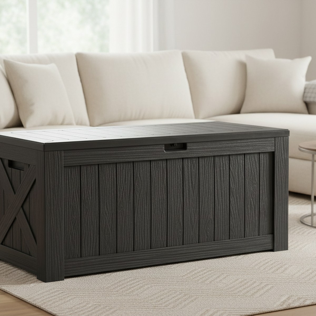Large 120 Gallon Outdoor Deck  - Outdoor Furniture With Storage review and price