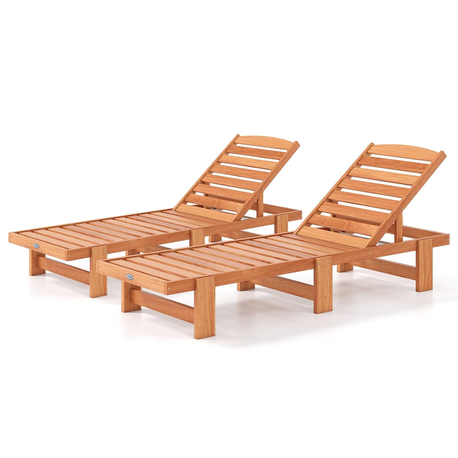 Solid Wood Chaise Lounge, Outd - Outdoor Furniture Oil Teak review and price