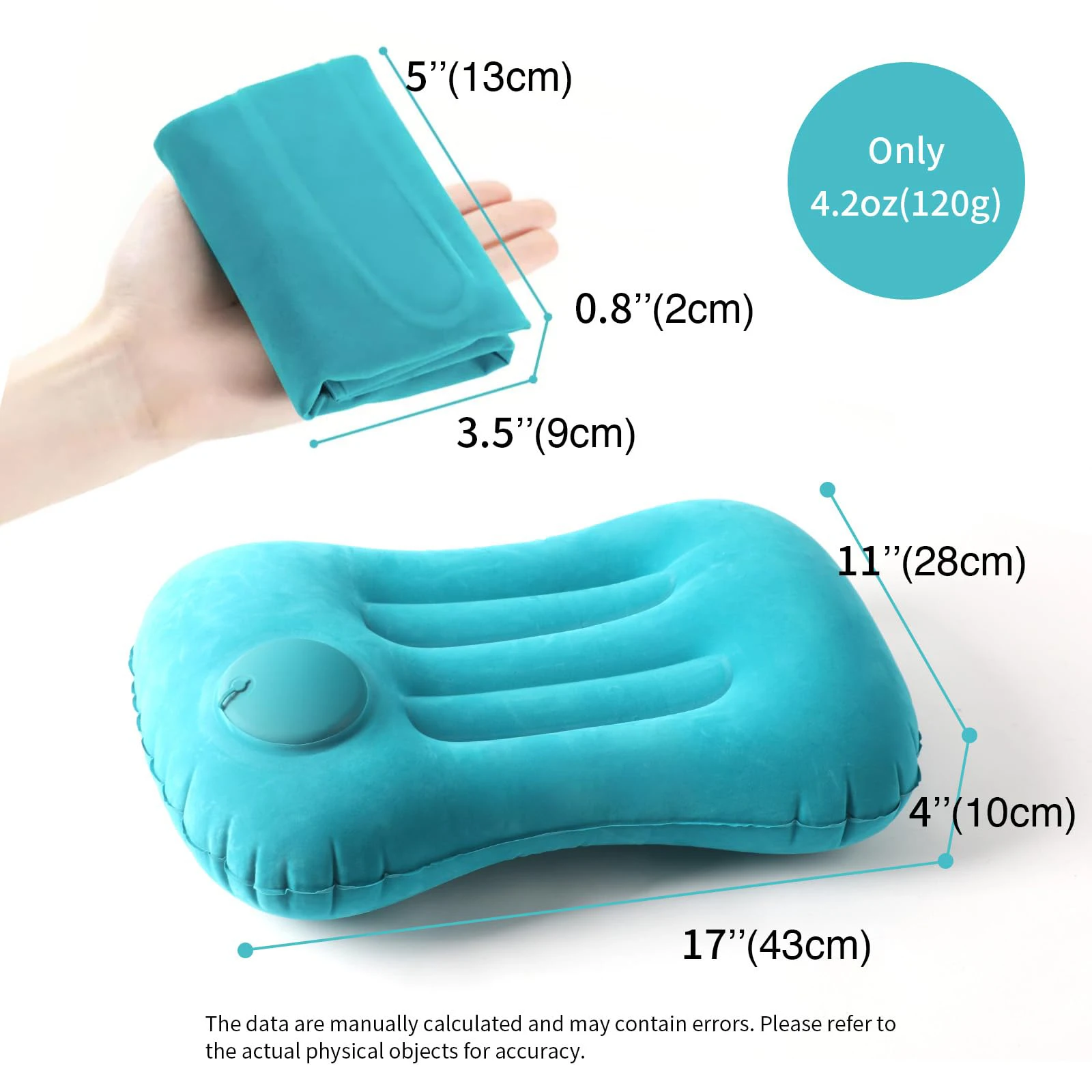 Portable Comfortable Inflatabl - Outdoor Furniture Pillows review and price