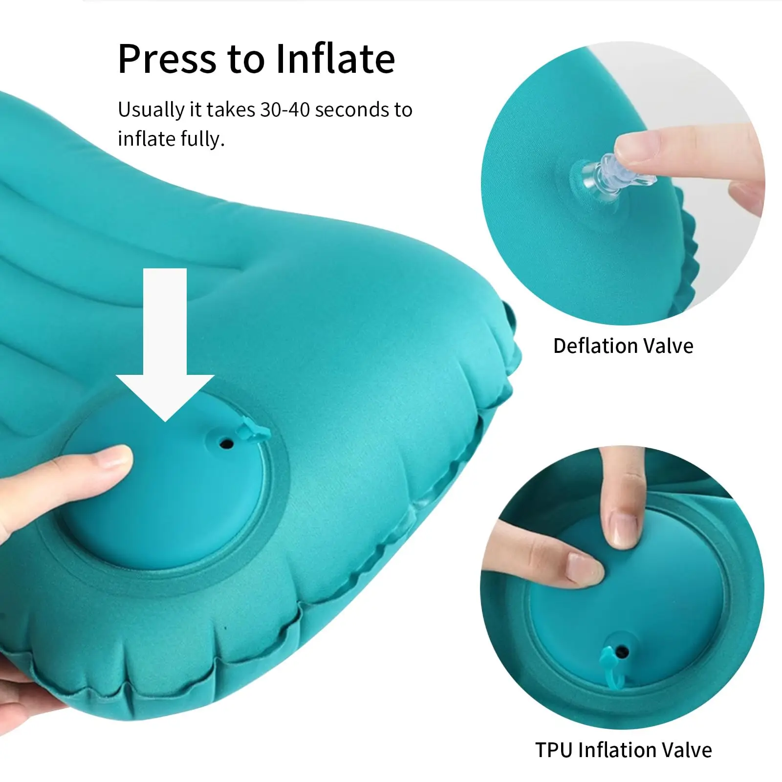 Portable Comfortable Inflatabl - Outdoor Furniture Pillows review and price
