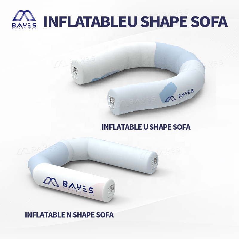 Customized U Shape Inflatable  - Outdoor Furniture Exhibition review and price