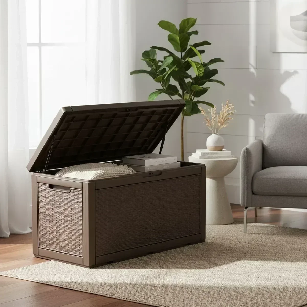 Large Outdoor Storage Bench Wa - Outdoor Furniture With Storage review and price