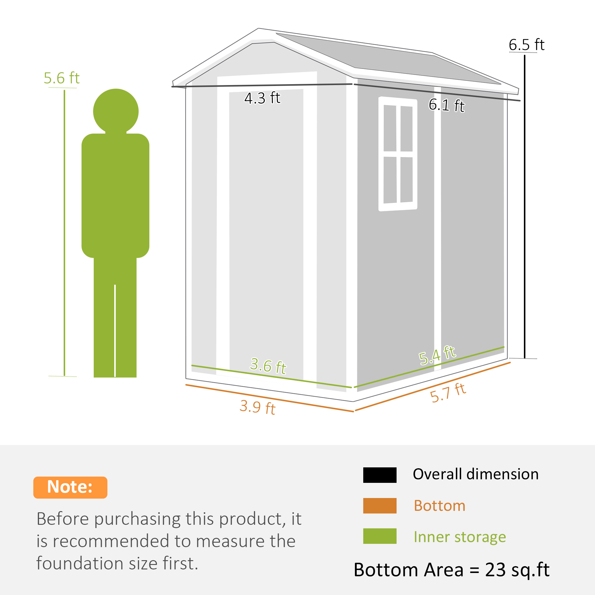 6' X 4' Outdoor Storage Shed,  - Outdoor Furniture With Storage review and price