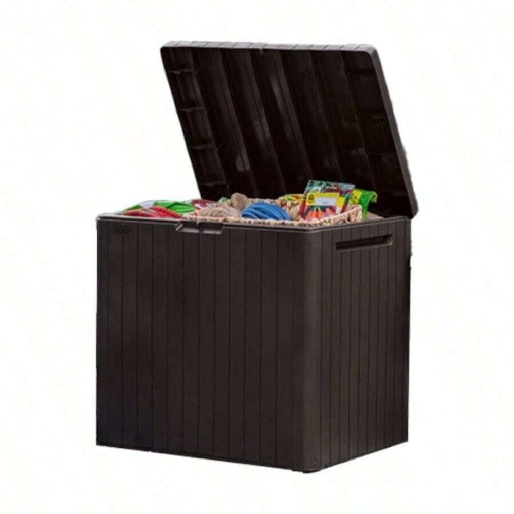 30 Gallon Resin Outdoor Storag - Outdoor Furniture For Pool review and price