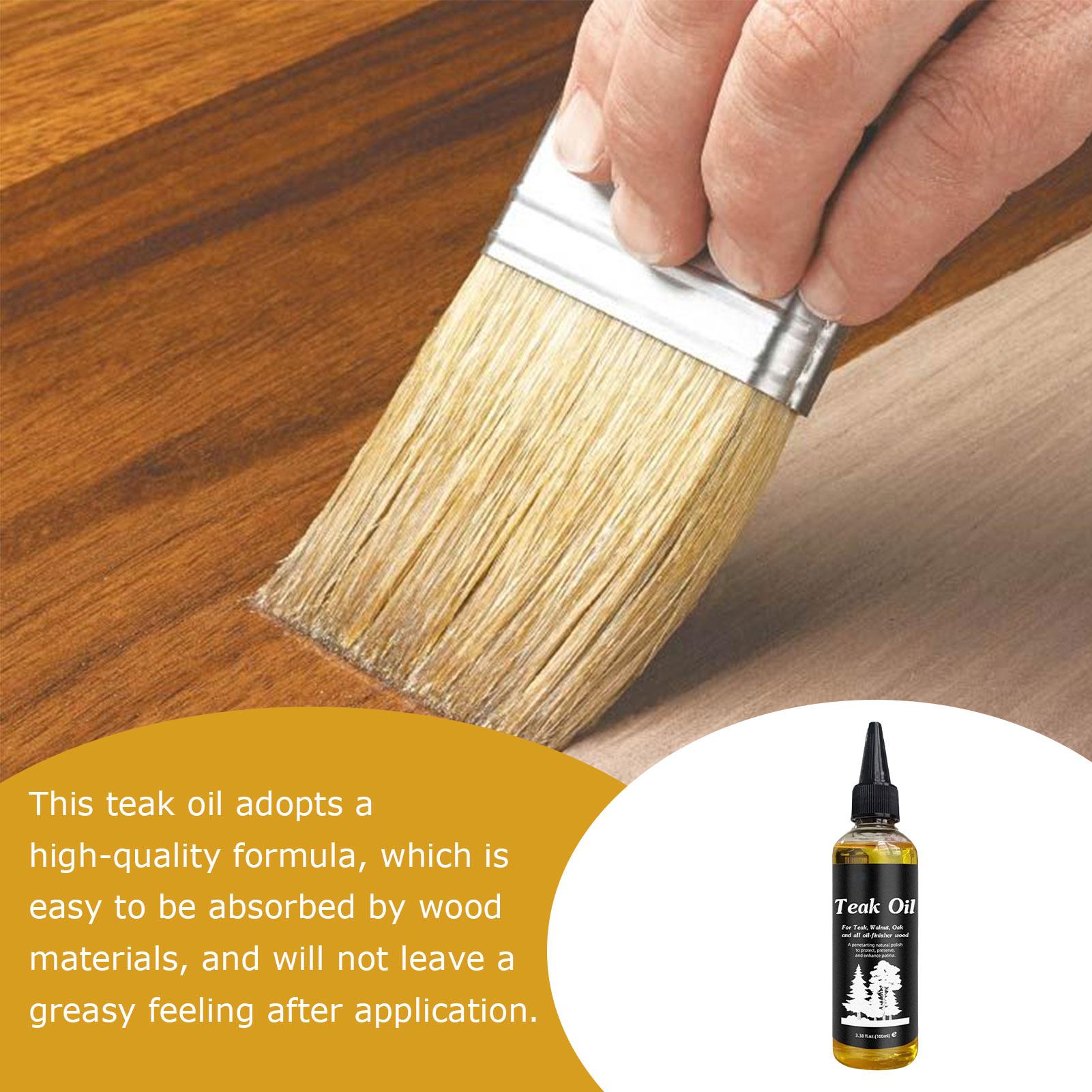 Teak Oil Wood Finish 100ml Fur - Outdoor Furniture Oil Teak review and price