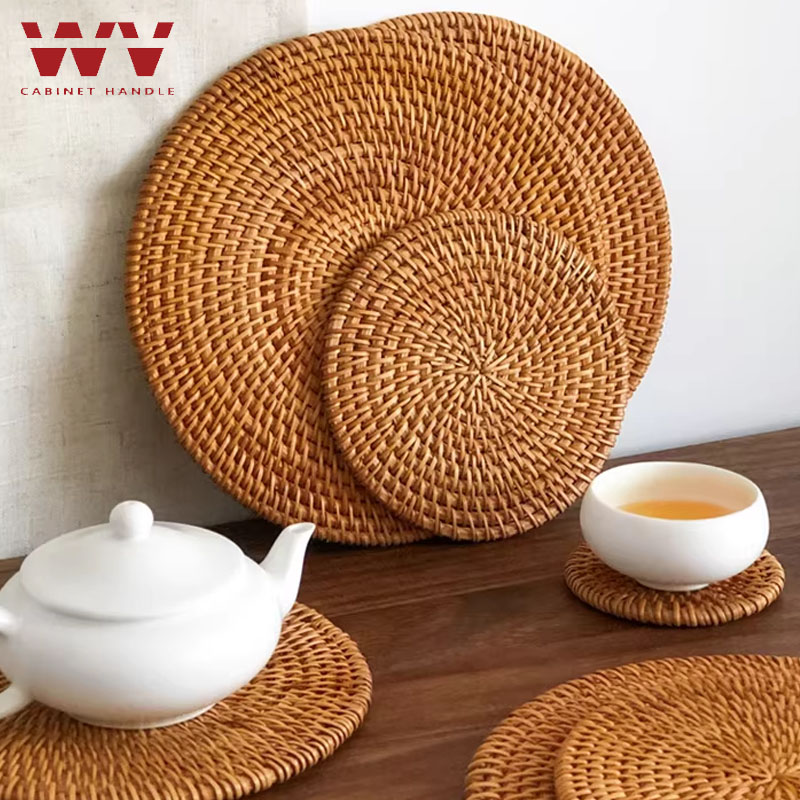 10-20cm Pot Mats Handwoven Rat - Outdoor Furniture Rh review and price